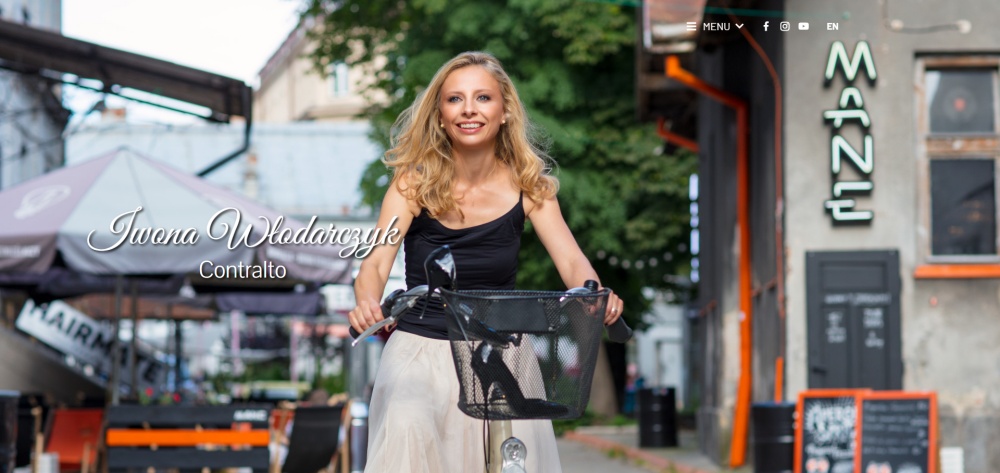 Iwona Wlodarczyk - strona na wordpress