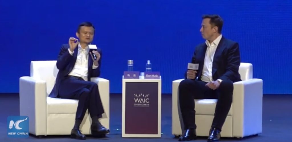 Super ciekawa debata pomiędzy Jack Ma i słynnym Musk’em