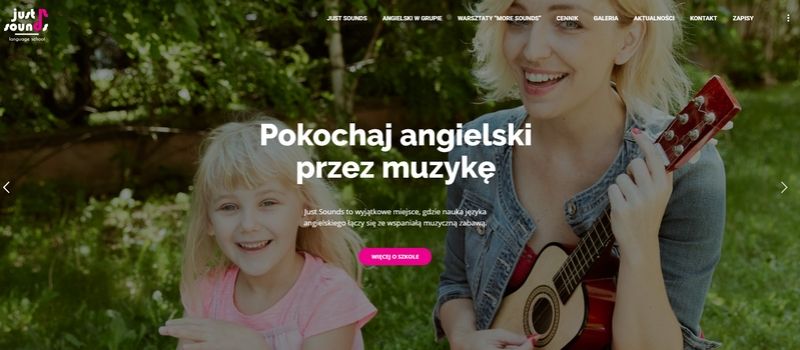 justsounds-strona-wordpress