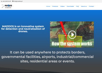 System for detection and neutralization of drones MADDOS System-for-detection-and-neutralization-of-drones-MADDOS