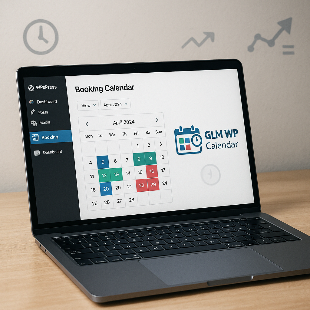Masz stronę na WordPressie i przyjmujesz rezerwacje ręcznie? Uporządkuj kalendarz z GLM WP Calendar!