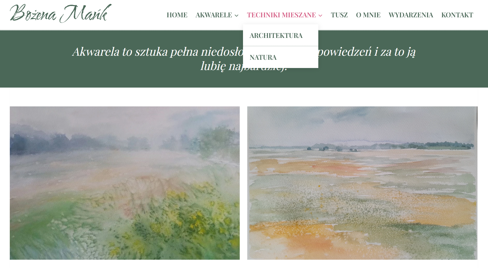 strona-wordpress-bozena-mank Bożena Mańk