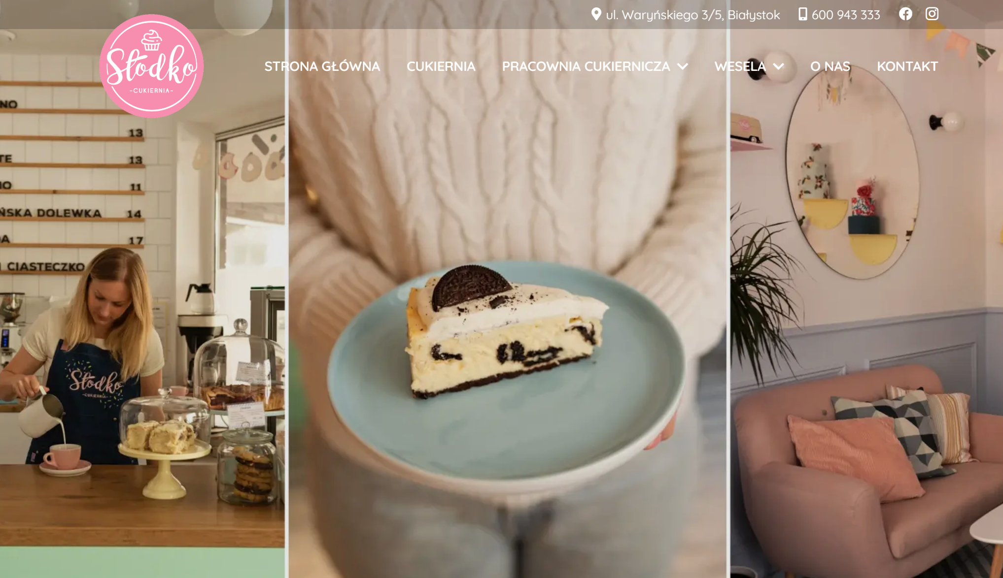 strona-wordpress-cukiernia-slodko Cukiernia Słodko